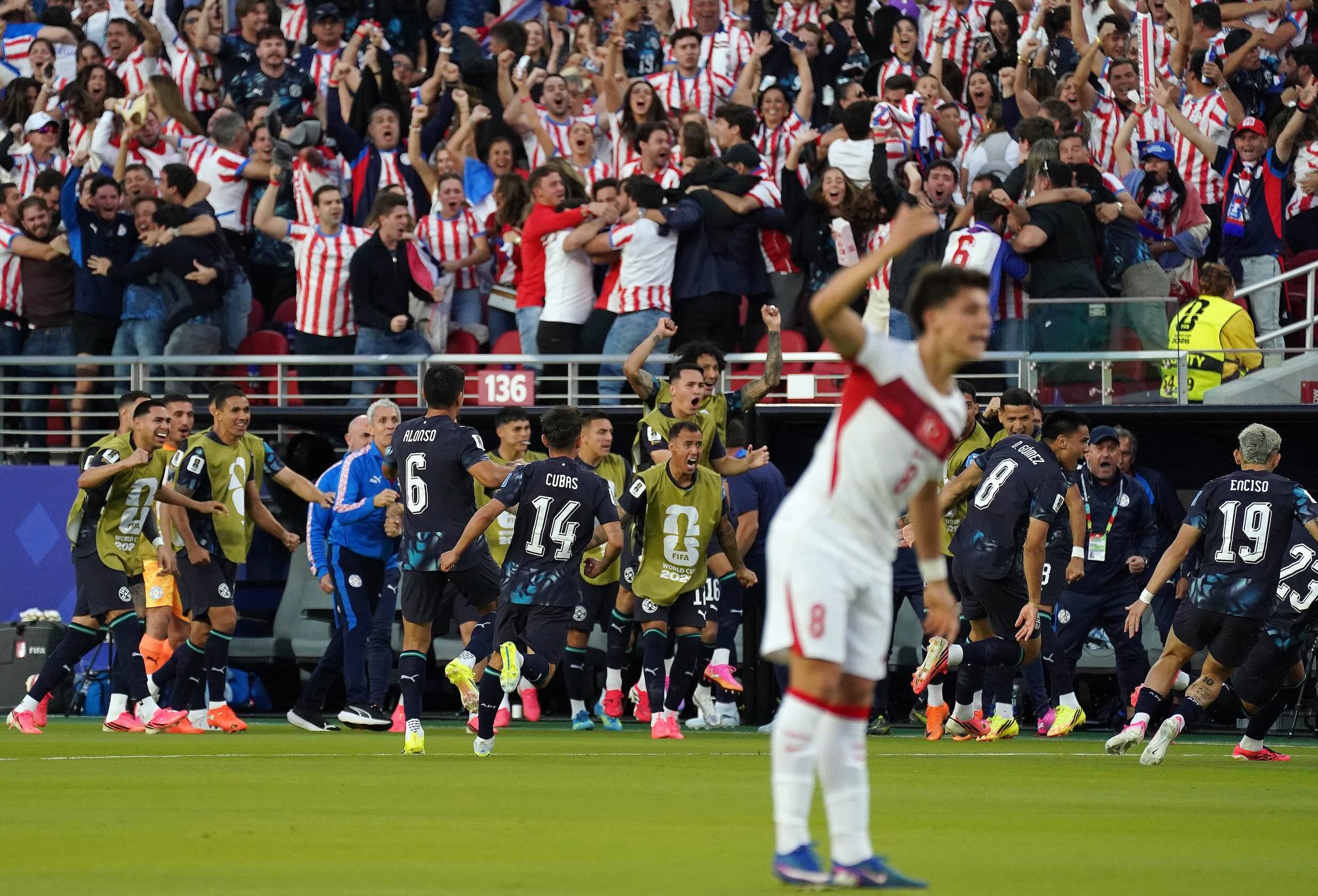 Paraguay players