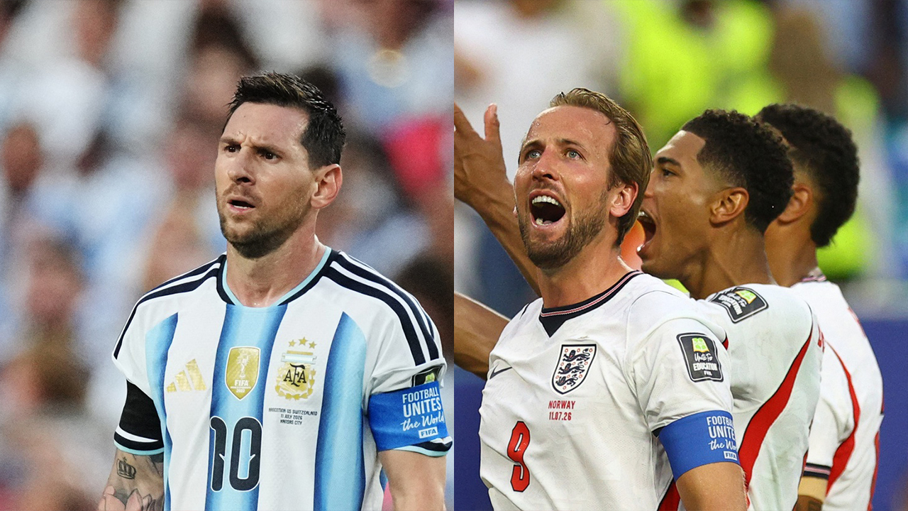 Lionel Messi and Harry Kane