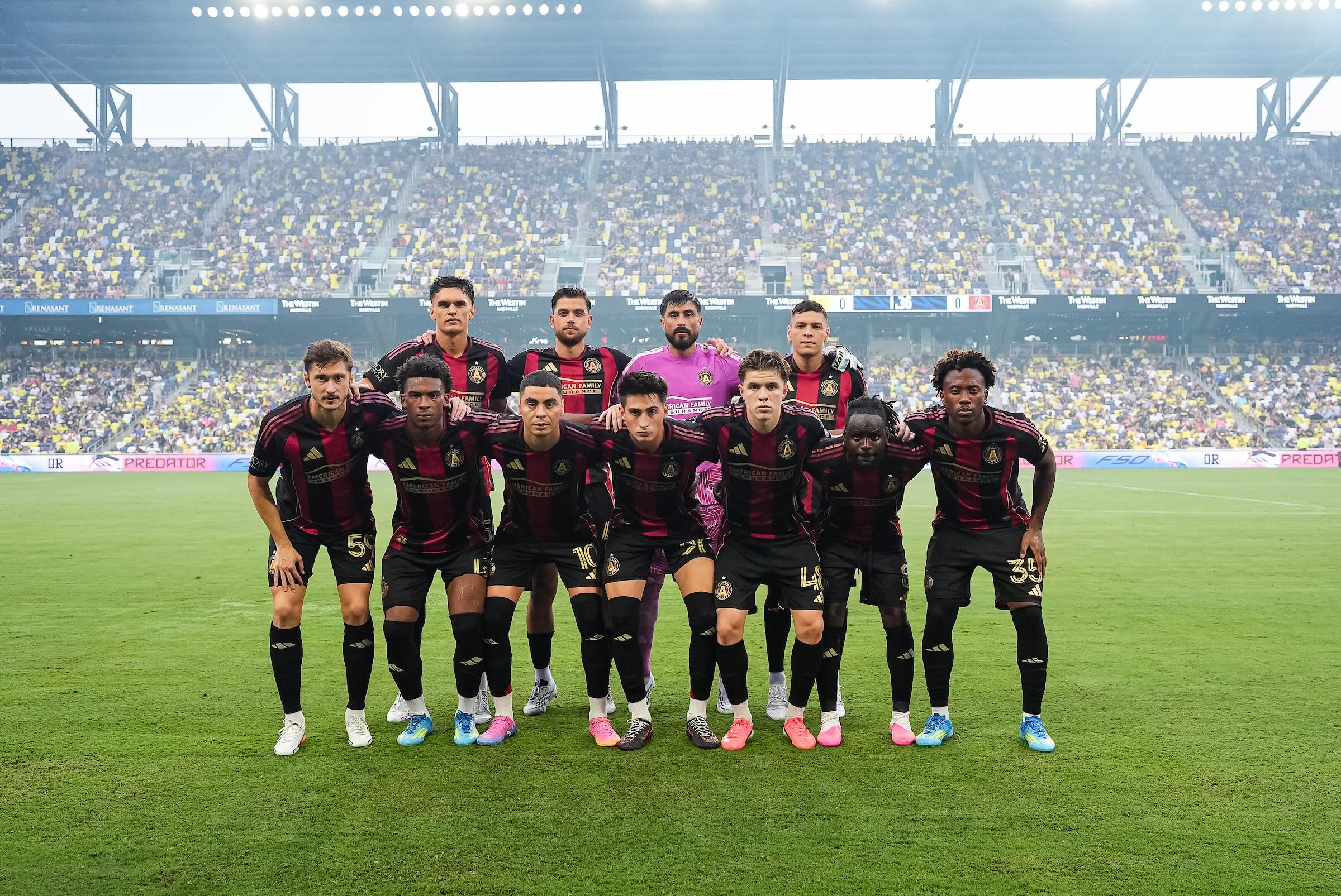 Atlanta United's starting XI vs. Nashville SC