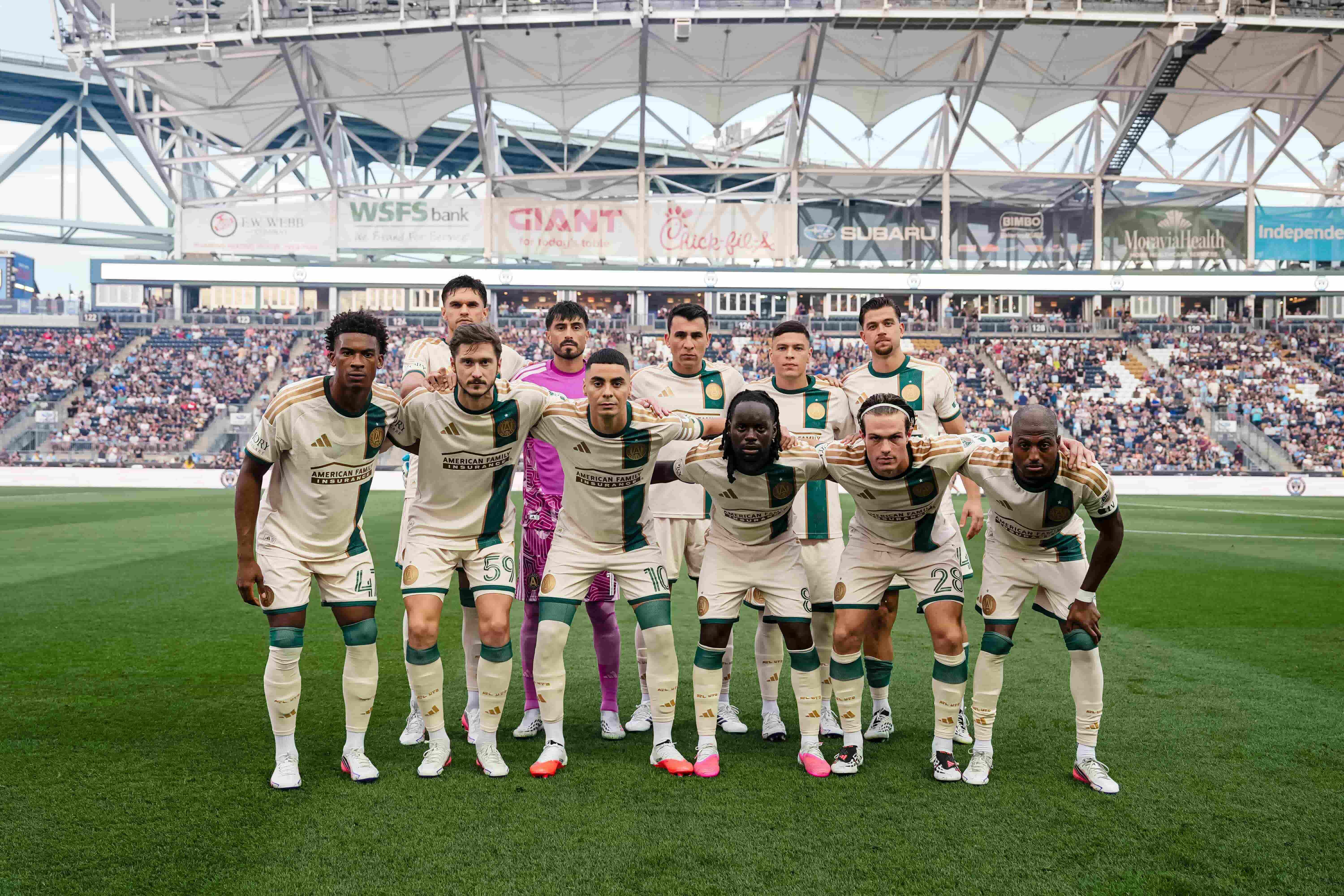 Atlanta United starting XI vs. Philadelphia Union